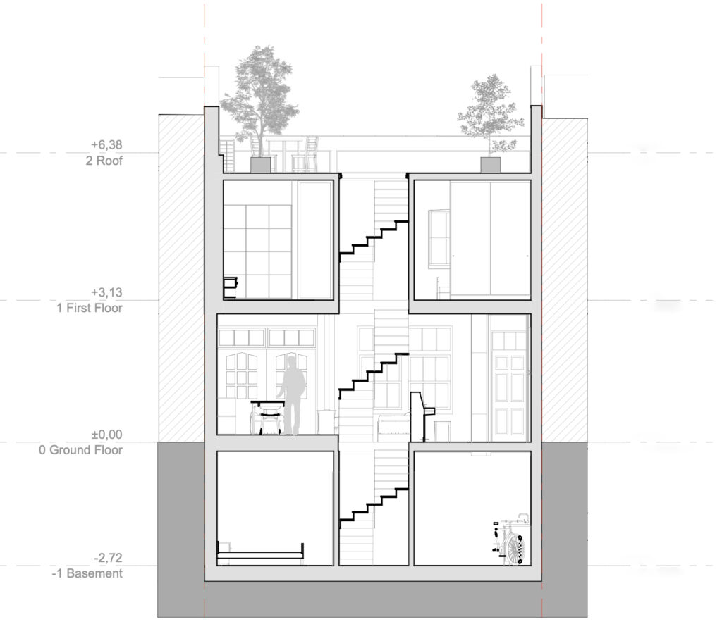 RISE achieved planning consent for a basement extension with in Westminster