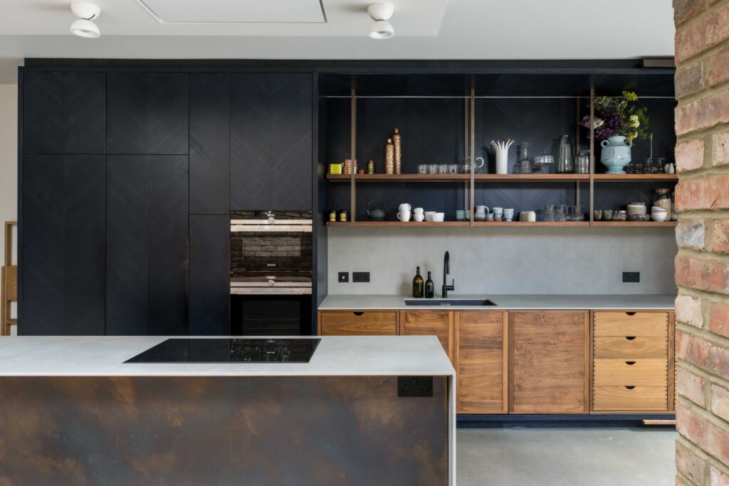 A rear and side ground floor kitchen extension in Queen's Park by RISE Design Studio