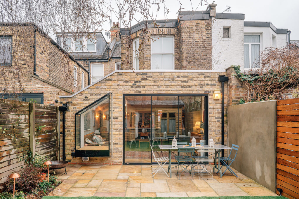 A wraparound extension at our Kempe Road Oriel project in Queen's Park, NW London