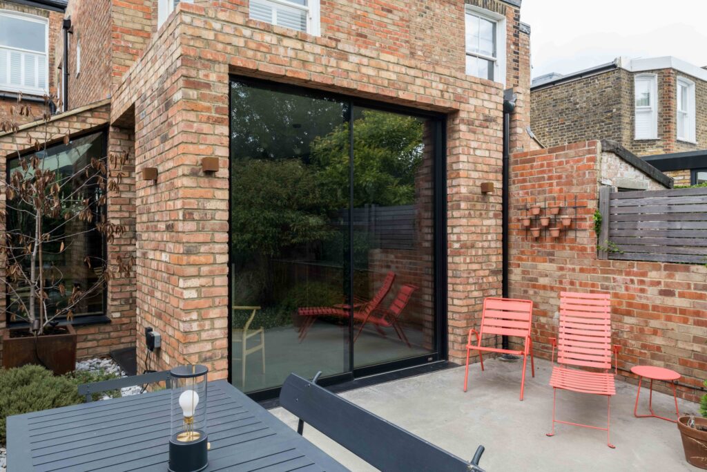 Rear extension of our Queen's Park House in North West London