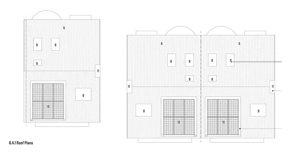 RISE-Design-Studio-Architects-Greenwich-Three-Houses-Backland-Development-Sustainable-Architecture-4DR-06-Roof-Plan