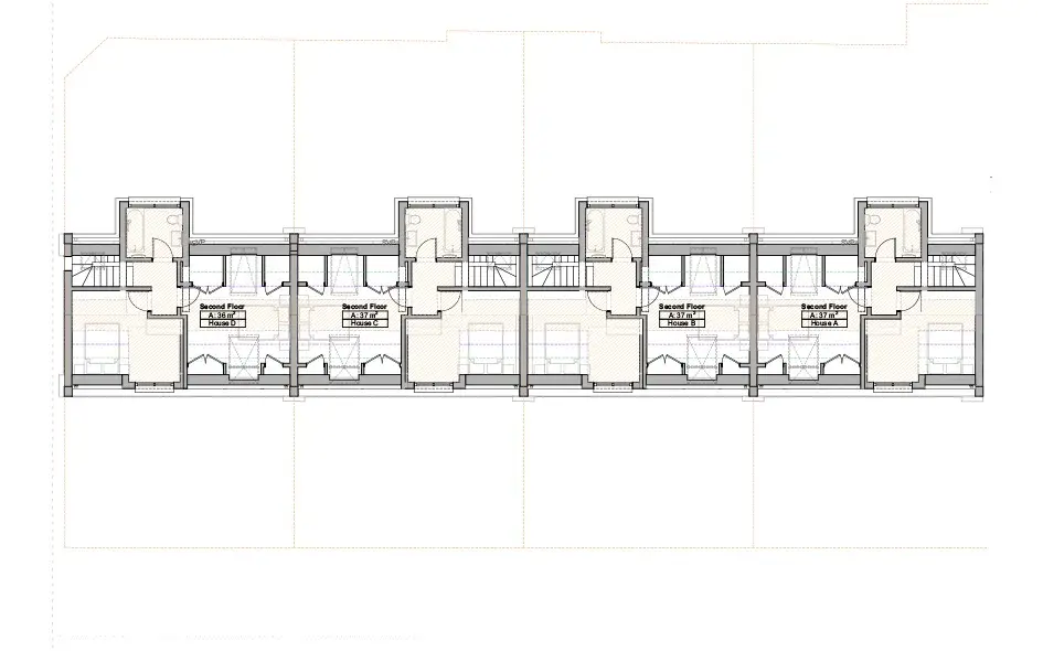 RISE-Design-Studio-Architects-Kenton-Mews-Houses-Sustainable-Architecture-4DR-4-Second-Floor-Plan-2