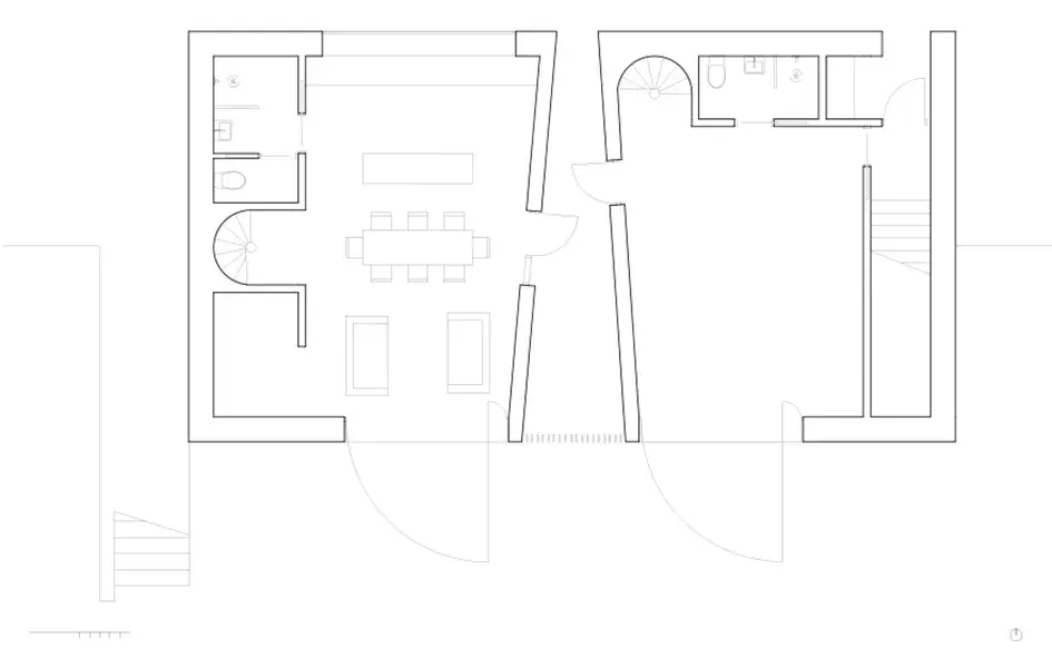 RISE-Design-Studio-Architects-Lake-Kroderen-Yoga-Retreat-DR3-Lower-Ground-Plan