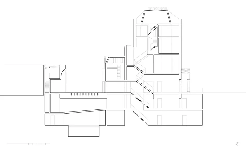 RISE-Design-Studio-Primrose-Hill-Redevelopment-4DR-2-Long-Section