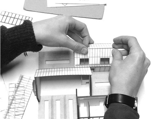 architect building model